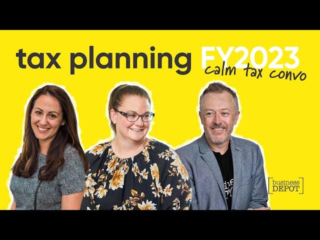 Calm Tax Convo - Tax Planning FY2023