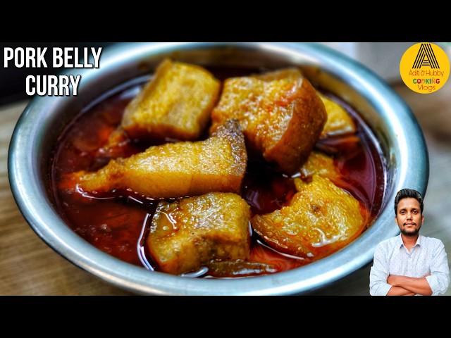 The Ultimate Fatty Pork Belly Curry Recipe | Sunday Special Pork Curry | Indian Style Pork Recipe