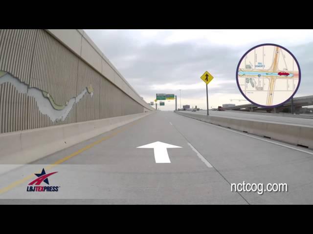 LBJ TEXpress Lanes | I-635 HOV Exit, I-635 EB