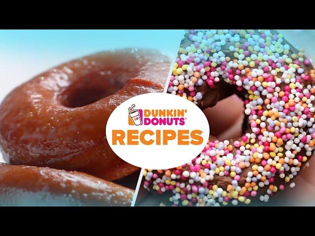 Make Dunkin' Donut Recipes At Home • Tasty Recipes