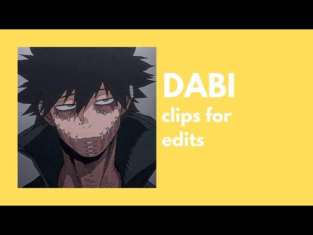 [BNHA] DABI clips for edits