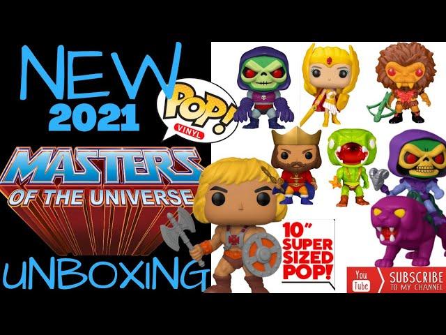 2021 Masters of the Universe Funko POP! Includes 10" He-Man & Skeletor on Panthor -Unboxing & Review