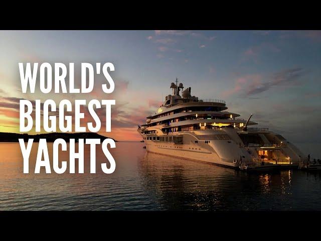 The 25 Biggest Yachts in the World!