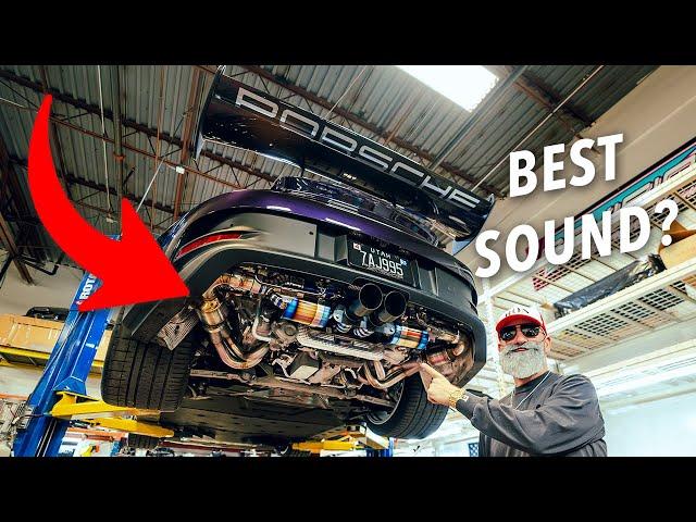 Is This The Best Sounding Exhaust on a 992 Porsche GT3RS? - My New $16,000 Exhaust