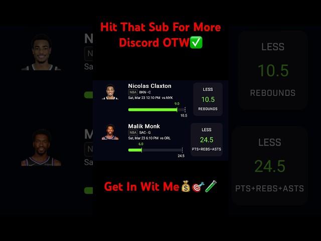GREEN FN#dfs #nba #prizepicks #gambling #props #playerprops #draftkings #fanduel #nbapicks #free