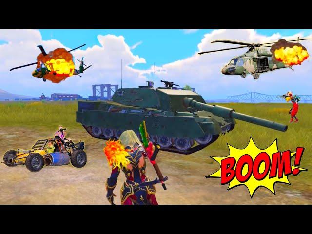 M3E1-A + AMR vs Tank War PAYLOAD 3.0 PUBG Mobile