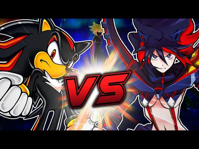 Shadow VS Ryuko Matoi in a DEATH BATTLE FIGHT! - Sega Sonic the Hedgehog VS Kill la Kill animation