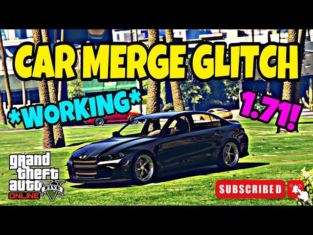 *UPDATED* CAR TO CAR MERGE GLITCH | GTA 5 ONLINE | (STILL WORKING) AFTER PATCH 1.71!