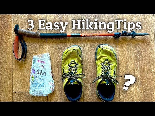 3 Simple Tips for Long Distance Hiking and Backpacking