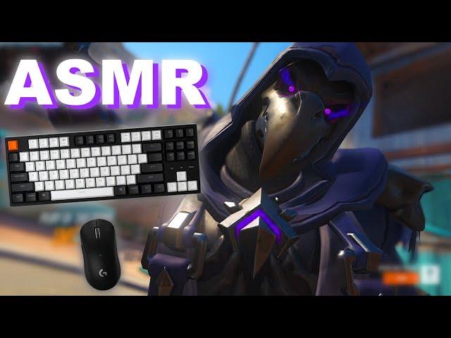 ASMR Gaming Overwatch 2 Competitive, Keyboard Sounds & Whispering