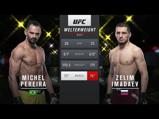 Michel Pereira vs Zelim Imadaev Full Fight Full HD