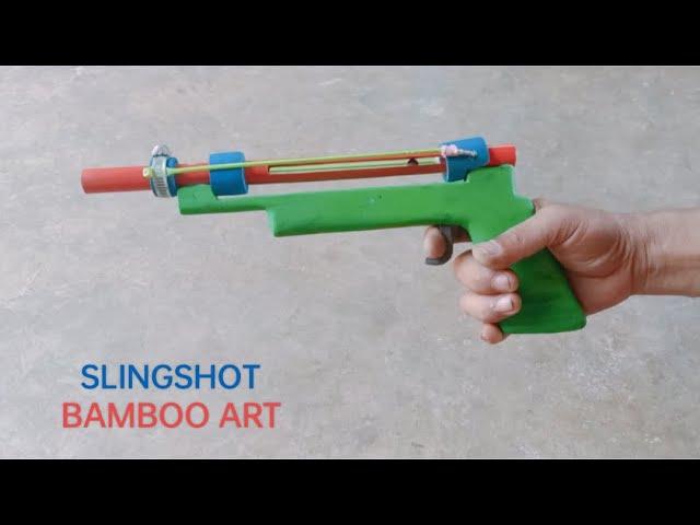 Diy-Slingshot, Bamboo Art