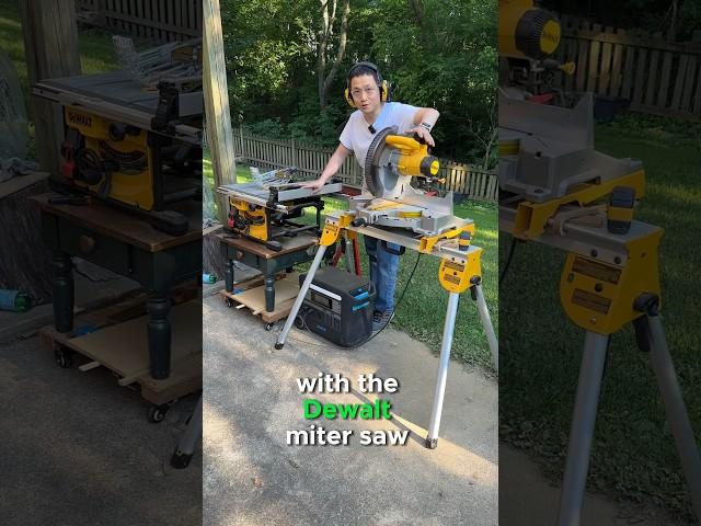 DIY stairs renovation ￼using DeWALT table saw and miter saw