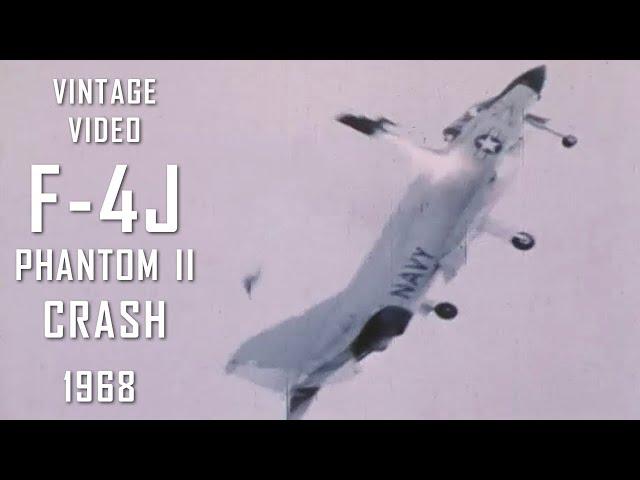 F-4J Phantom II Crash at St. Louis (1968)