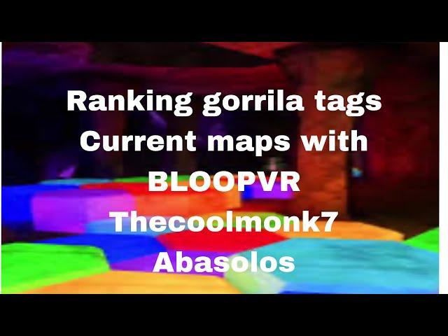 Ranking maps with @Abasolos9910 @THECOOLMONK7VR and @BloopVr-g5k #monke #yt #gtag #vr #meme