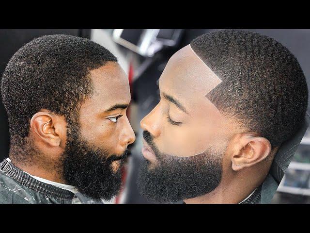 HE PAID $300 FOR THIS PERFECT HAIRCUT/ LOW BALD TAPER/  FADED BEARD/ HAIRCUT TUTORIAL