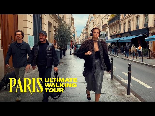Charming Paris, France Walking Tour 4K 60FPS