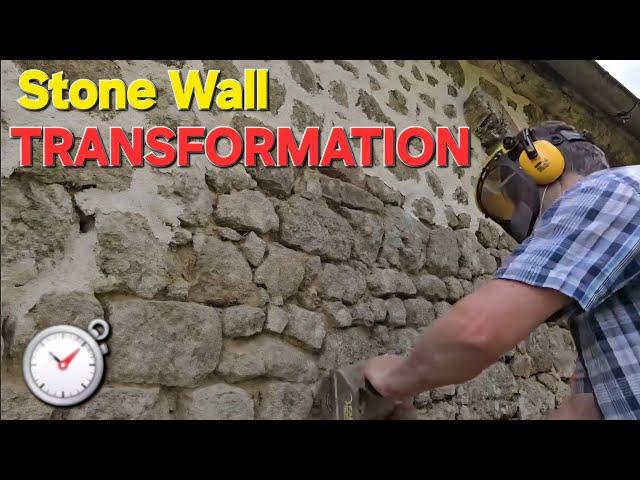 Crumbling To Stunning Stone Lime Pointing In Fast Forward