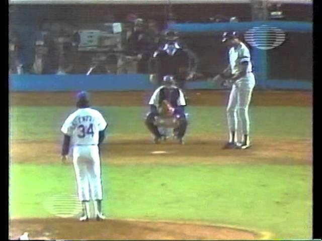 Alta del 9no. Inning del Juego 3 De La Serie Mundial de 1981 - Dodgers vs. Yankees (23/X/81)