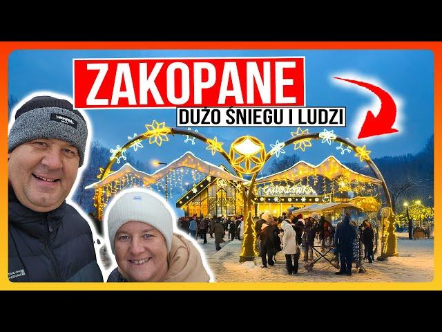 ZAKOPANE PRZED ŚWIĘTAMI DUŻO SNIEGU I LUDZI - Wynajmujemy Domek !