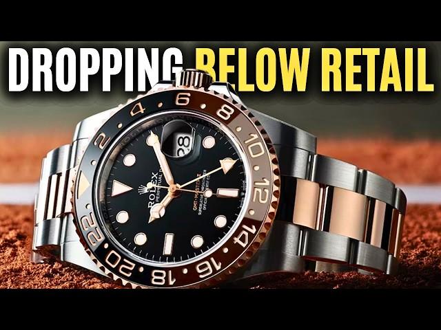 Rolex Watches Dropping Below Retail Prices - Market Update!