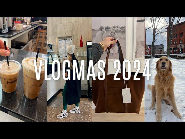 VLOG: days at home, new bag, coffee dates, daily drills, etc. | Vlogmas Day 6