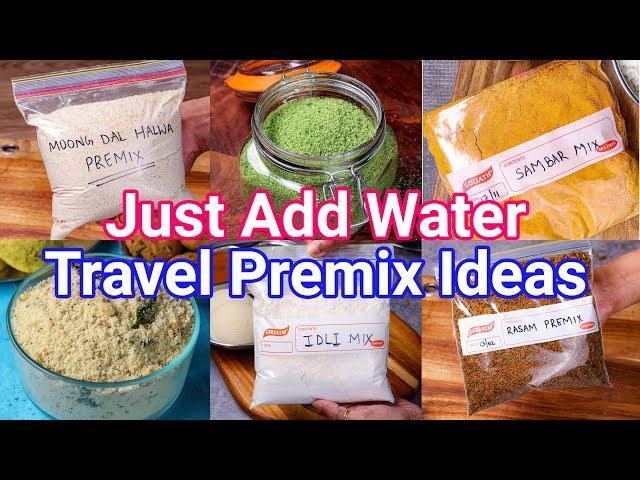 Just Add Hot Water - Perfect Travel Premix Recipe Ideas | Quick & Instant Recipes with Premix Powder