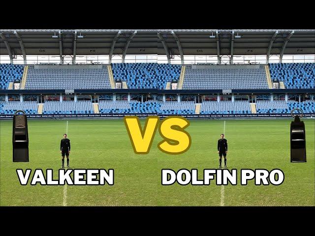 Molten Valkeen vs Molten Dolfin Pro - Whistle signals & dB comparision