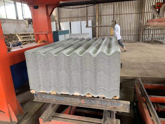 Asbestos Cement Roofing Sheet machine /Corrugated Fiber Cement Sheets Production Line