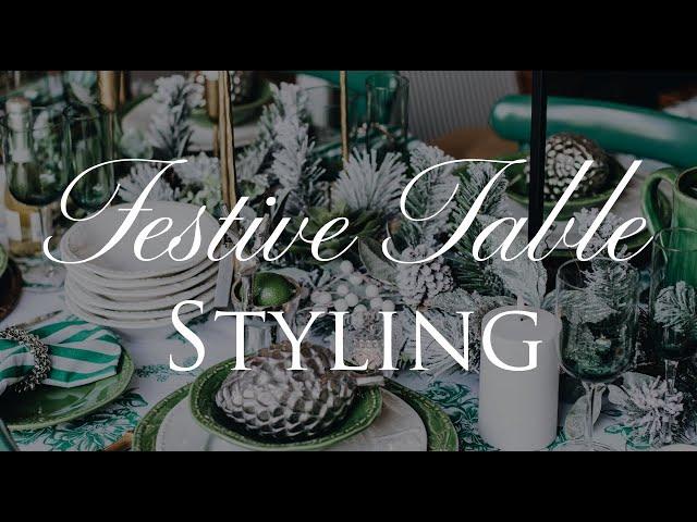 Festive Tablescape Styling Ideas 2022 | 4 Looks to Elevate Your Christmas Table