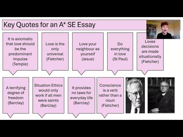 SITUATION ETHICS (A LEVEL RELIGIOUS STUDIES)