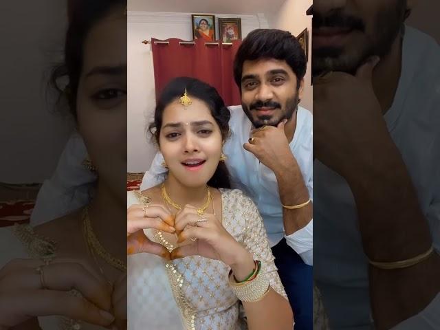#cute couple#love  birds#pujitha#surendra#like