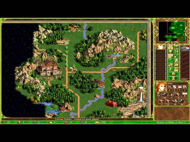 Let's play Heroes of Might and Magic 3 #1 Elixir of Life