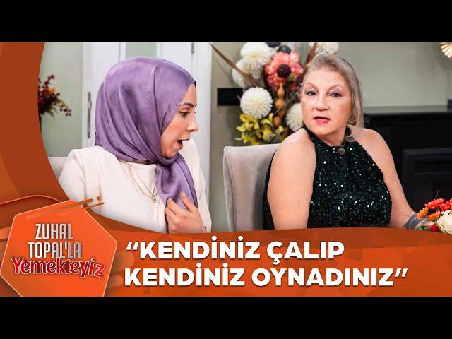 Sultan ve Ferahnaz Arasında Sesler Yükseldi! | Zuhal Topal'la Yemekteyiz 695. Bölüm