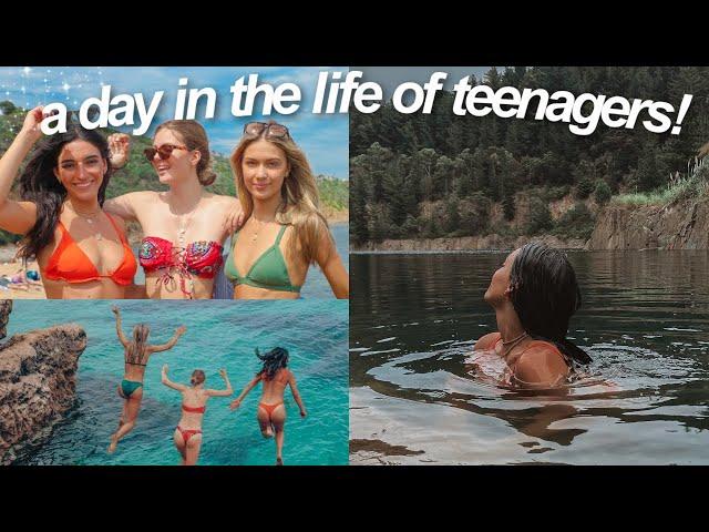 A SUMMER DAY WITH MY FRIENDS: beach, cliff jumping, road trip, secret spots! | Australia vlog