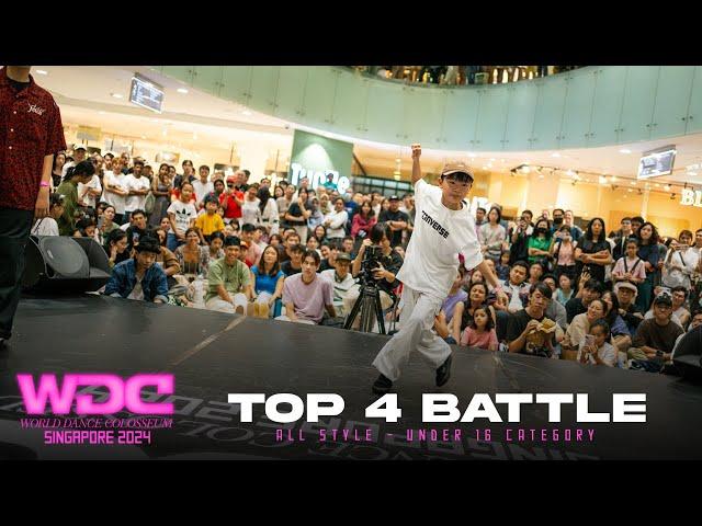 Kaito Obata vs EmiPop | All Styles Under 16 Top 4 | WDC Singapore 2024 | RPProds