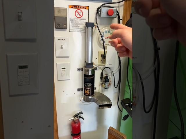 The can crusher you never knew you wanted! #fabrication #garage #tools #diy
