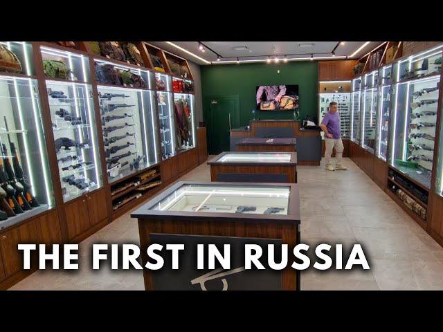 I went to Russia's FIRST Weapons Shopping Mall