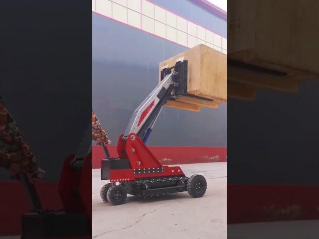 Why you should try this small electric forklift   1000 kgs lifting capacity and 1800mm lifting heigh