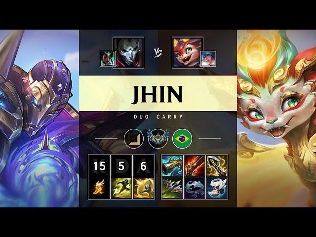 Jhin ADC vs Smolder - BR Challenger Patch 25.12