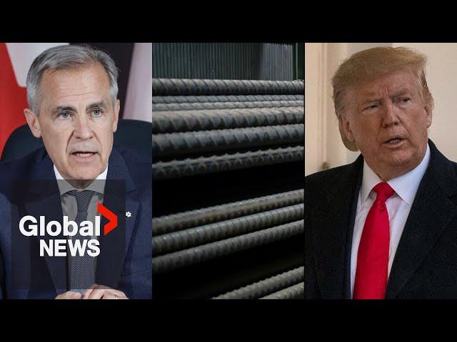 Canada announces retaliatory measures on US steel, aluminum tariffs | FULL