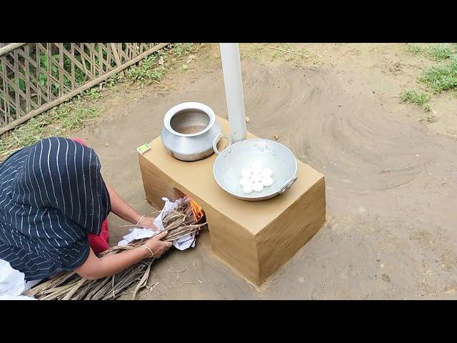 How to make diy Mud Stove । Mud Chulha Design । Cooking Chulha Making #Viral #stove # umme kitchen