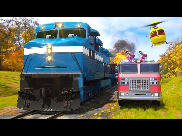 William Watermore the Fire Truck Part 2 - Real City Heroes (RCH) | Videos For Children