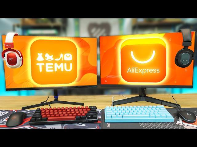 TEMU vs ALIEXPRESS Budget Gaming Setup Challenge!