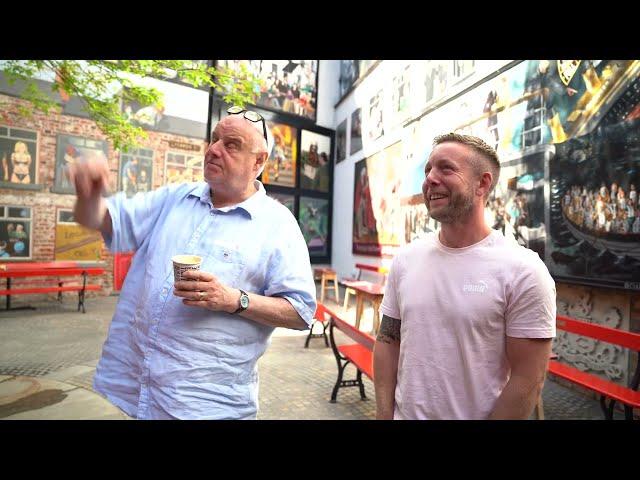 Dave Cordner chats with Willie Jack | King of Belfast's Cathedral Quarter | Belfast Ireland