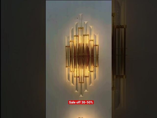 Đèn Gắn Tường Mới Nhất #decor #dentuong #denoptuong #denhatsang #walllights #shorts