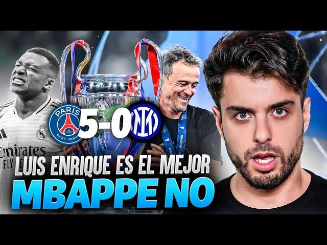 El PSG GANÓ la CHAMPIONS después de 1400 MILLONES de EUROS de INTENTOS  REACCIÓN al LUIS ENRIQUAZO