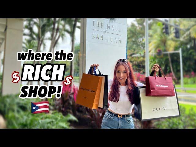 Where the RICH shop in Puerto Rico! Mall Tour and Brunch (The Mall of San Juan)