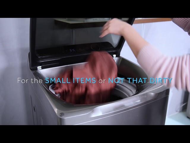 Quick Wash of Haier Washing Machine