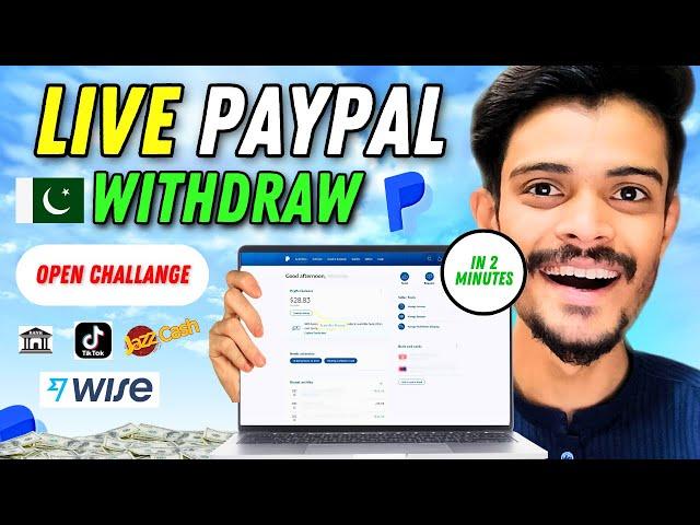 Live Withdraw! | How to Make Paypal Account in Pakistan | paypal in pakistan | paypal kaise banaye